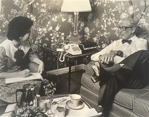 Mary Kay Andrews interviewing Dr. Seuss